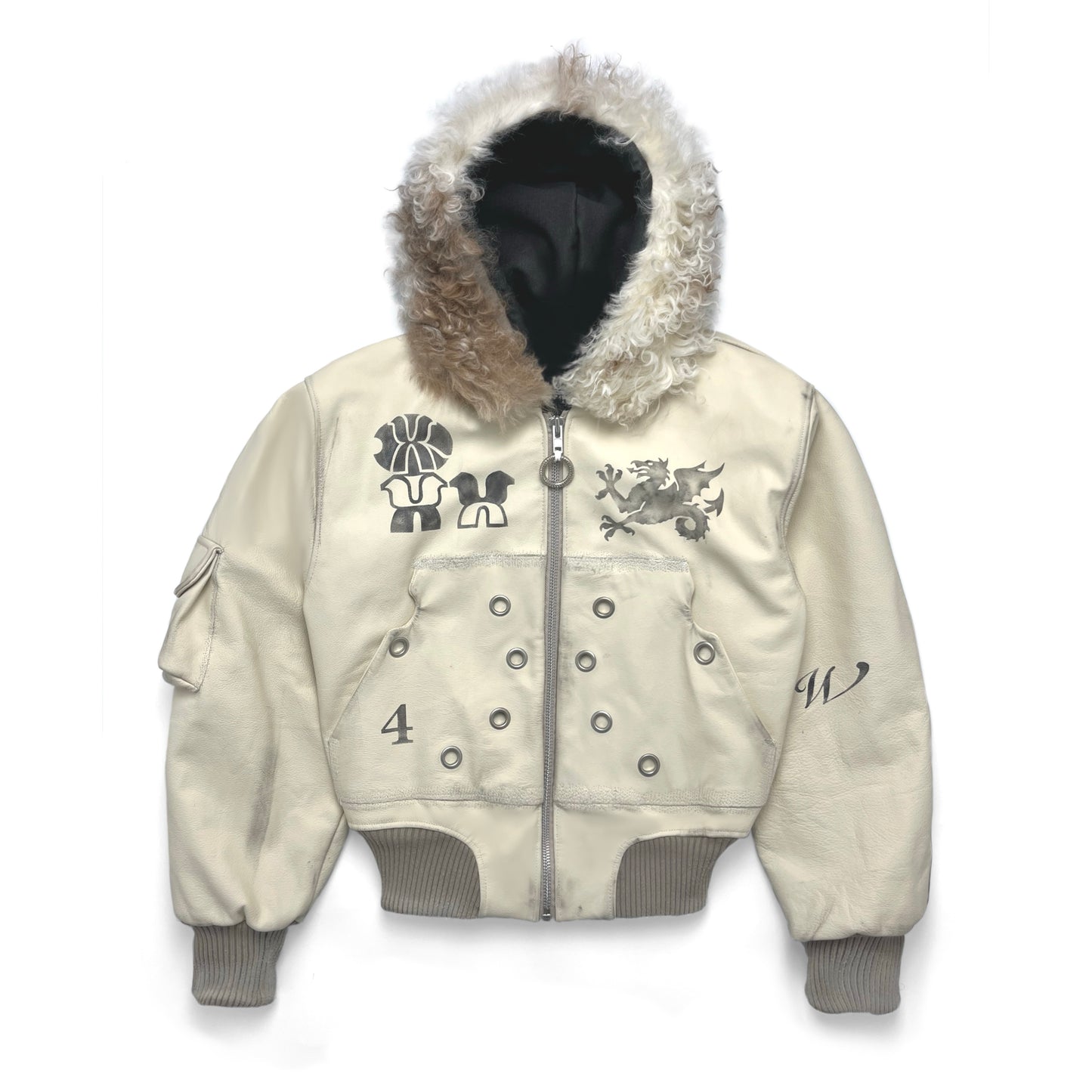 Hogans Leather Bomber (1/1)