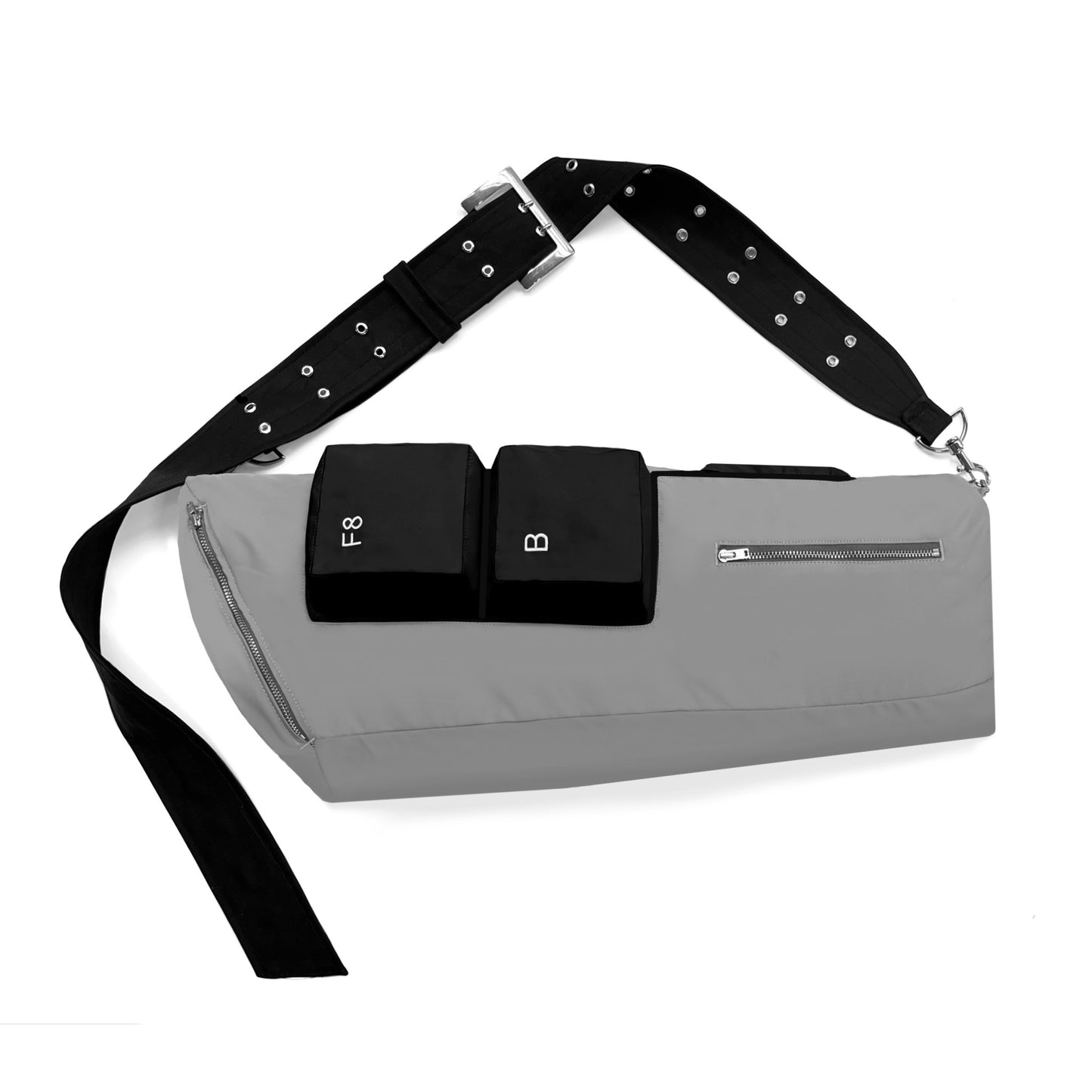 KEYBOARD CROSSBODY BAG (BLACK)