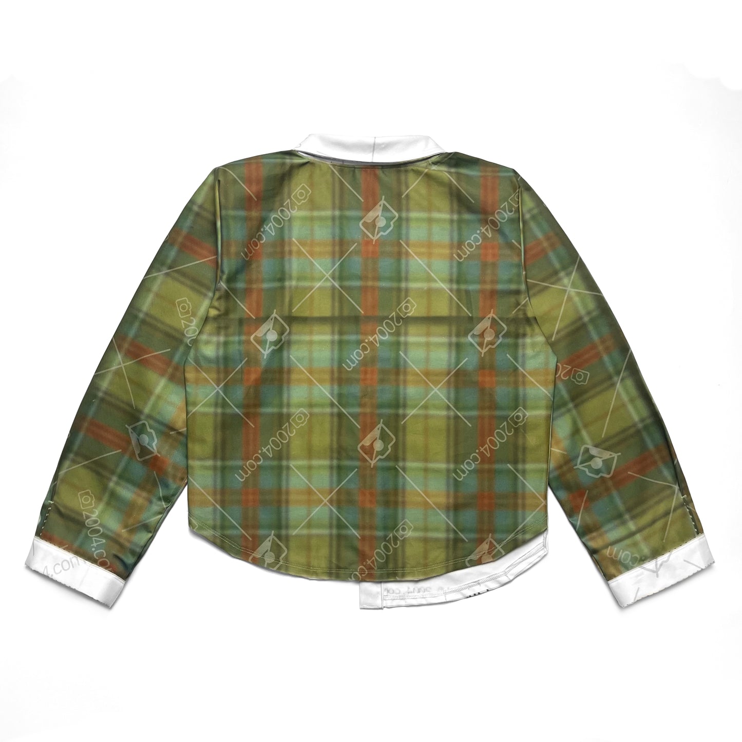 WATERMARK ORIGAMI SHIRT (GREEN)