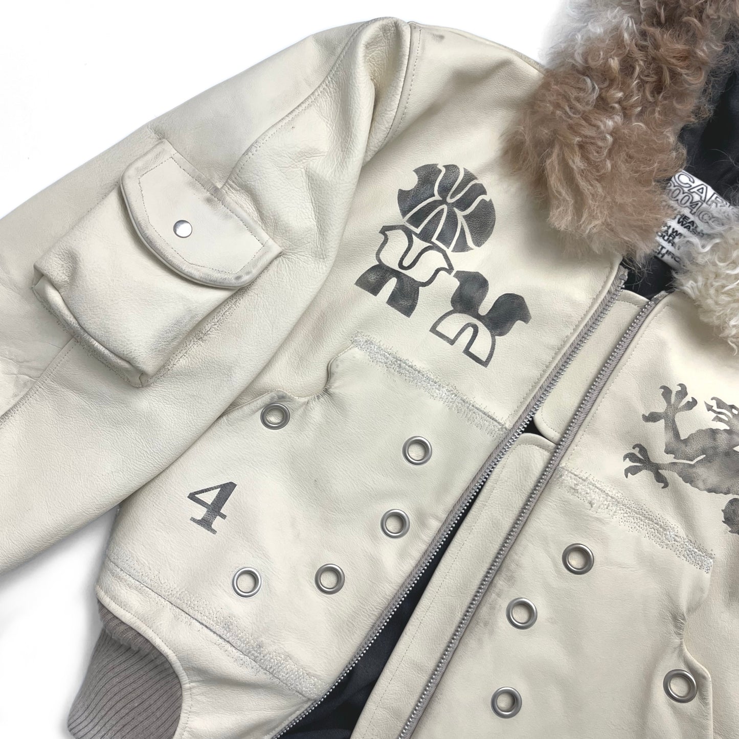 Hogans Leather Bomber (1/1)